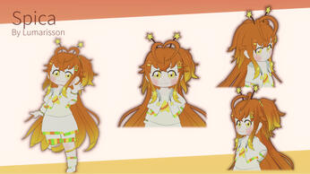 Spica chibi 3D by Lumarisson